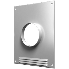 Изображение товара Площадка ERA 140ПТМР торцевая с решеткой d 140 (140ПТМР)