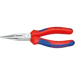 Изображение товара Круглогубцы Knipex 2502140, с режущими кромками черненые, черного цвета 140 mm