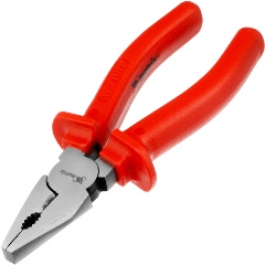 Изображение товара Плоскогубцы MATRIX Econom 160 мм шлифованные пластиковые рукоятки