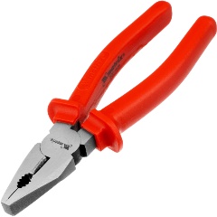 Изображение товара Плоскогубцы Econom, 200 мм, шлифованные, пластмассовые рукоятки, MATRIX, 16994