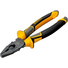 Изображение товара Плоскогубцы комбинированные 205 мм, трехкомпонентные рукоятки, DENZEL, 17082