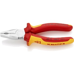 Изображение товара Пассатижи Knipex 0106160 особо мощные 160 мм хромированные
