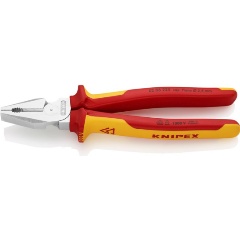 Изображение товара Пассатижи Knipex 0206225, высокой мощности, хромированные 225 mm