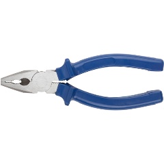 Изображение товара Плоскогубцы комбинированные "Тор", инстр. сталь, пластиковые ручки 160 мм MOS 47453М