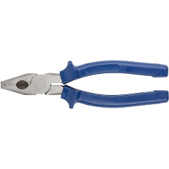 Изображение товара Плоскогубцы комбинированные "Тор", инстр. сталь, пластиковые ручки 180 мм MOS 47454М