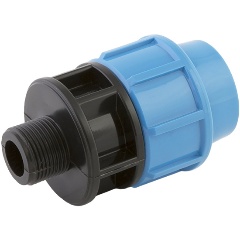 Изображение товара Муфта ПНД ДЖИЛЕКС 20 х 3/4 П наружная резьба для трубопроводов