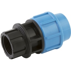 Изображение товара Муфта ПНД ДЖИЛЕКС 25 х 1" М внутренняя резьба для труб полиэтиленовых