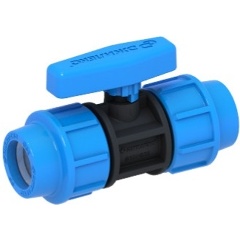 Изображение товара Кран шаровой ПНД ДЖИЛЕКС 25х25