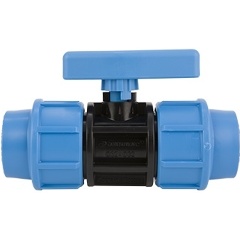 Изображение товара Кран шаровой ПНД ДЖИЛЕКС 32х32