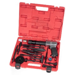 Изображение товара Пневмомолоток ARNEZI с набором зубил и насадок, 19 предметов