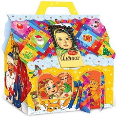 Изображение товара Новогодний подарок АЛЕНКА "Веселые каникулы" 700 г