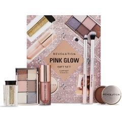 Изображение товара Подарочный набор для макияжа Makeup Revolution Pink Glow Get The Look