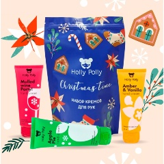 Изображение товара Подарочный набор Holly Polly Christmas Time крем для рук, 3 шт