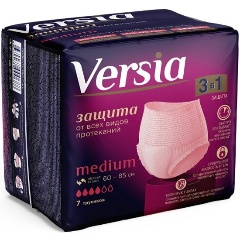 Изображение товара Подгузники-трусики для взрослых Versia размер Medium (60-85 см), 7 шт