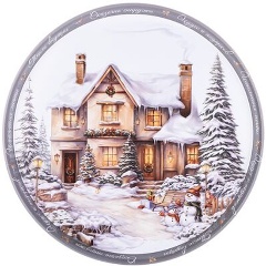 Изображение товара Поднос сервировочный AGNESS 33х2,1 см (898-229)