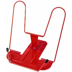 Изображение товара Подставка для книг и учебников BRAUBERG LINE+, металлическая, красная, европодвес, 238070