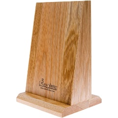 Изображение товара Подставка для ножей Russo K6 из дуба и сосны магнитный держатель