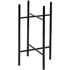 Изображение товара Подставка для цветов Nika ПЦ2, матовый черный (ПЦ2/Ч)