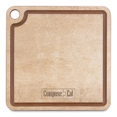 Изображение товара Подставка под горячее/доска для сервировки ComposeEat PGM1740433KL6 серия Fashion, 18х18 см, композитный материал, порфир кремовый