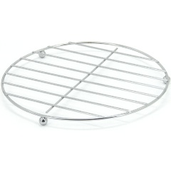 Изображение товара Подставка под горячее Pomi d'Oro 21.5 см, серебряная (P190102 Filo di ferro)