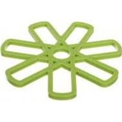 Изображение товара Подставка под горячее Appetite силиконовая 15х15см зеленая KL40C028