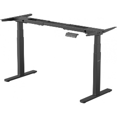 Изображение товара Подстолье Cactus CS-EDLF-BK черный каркас регулируемый для офисов и домашних условий