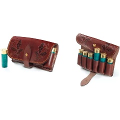 Изображение товара Подсумок VEKTOR на 6 патронов 12 калибра из натуральной кожи