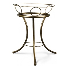 Изображение товара Подставка для цветов Sheffilton Песочные часы бронзовый/черный (металл)