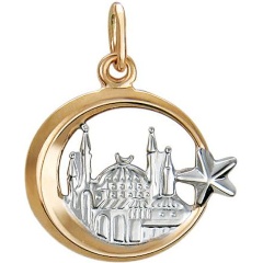 Изображение товара Подвеска из красного золота Estet Jewelry 01П011537S для женщин и мужчин