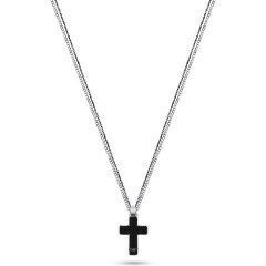 Изображение товара Стильная подвеска Police PEAGN2211602 из матового металла 70 см