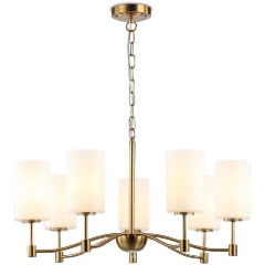 Изображение товара Подвесная люстра Ambrella light LH56053 для спальни модерн металл латунь