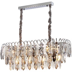 Изображение товара Подвесная люстра Ambrella light Traditional TR5259 хром хрусталь 10 ламп