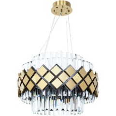 Изображение товара Подвесная люстра Arte Lamp Amelia A1039SP-10BK в золотом цвете