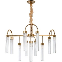 Изображение товара Подвесная люстра Arte Lamp Borgia A4088LM-12AB для спальни стиль неоклассика