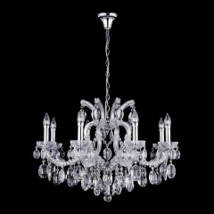 Изображение товара Подвесная люстра Crystal Lux Hollywood SP8 Chrome для гостиной