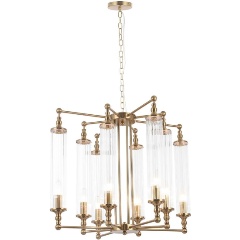 Изображение товара Подвесная люстра Crystal Lux Tomas SP8 D650 Brass