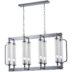 Изображение товара Подвесная люстра Crystal Lux TOMAS SP8 L1000 CHROME