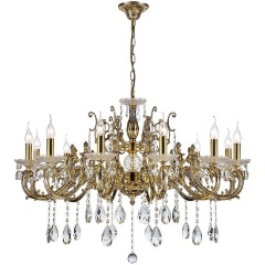 Изображение товара Подвесная люстра Dio DArte Elite Colzano E 1.1.12.600 CG классика золото для гостиной