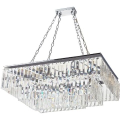 Изображение товара Подвесная люстра Divinare Nova 3001/02 SP-15 хрусталь для больших залов