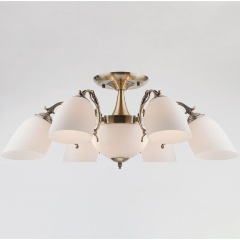 Изображение товара Потолочная люстра Eurosvet 22010/6+2 античная бронза.