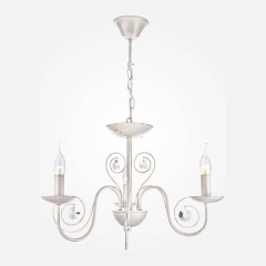 Изображение товара Подвесная люстра Eurosvet 60018/3 белый с золотом.