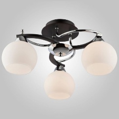 Изображение товара Потолочная люстра Eurosvet 9654/3 хром/венге.