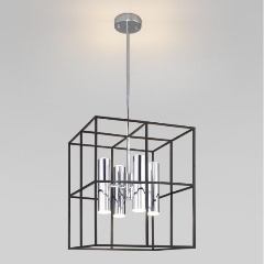 Изображение товара Подвесная люстра Eurosvet Adamson 70142/8 хром для столовой