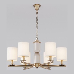 Изображение товара Подвесная люстра Eurosvet Caprera 60146/6 латунь