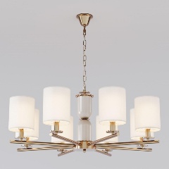 Изображение товара Подвесная люстра Eurosvet Caprera 60146/8 латунь
