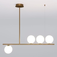 Изображение товара Подвесная люстра Eurosvet Fredo 70136/4 латунь