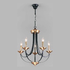 Изображение товара Подвесная люстра Eurosvet Lazzaro 60098/5 черный.