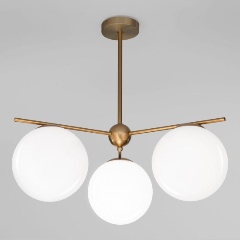 Изображение товара Подвесная люстра Eurosvet Marbella 60147/3 латунь