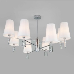 Изображение товара Подвесная люстра Eurosvet Milazzo 60137/8 хром