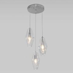 Изображение товара Подвесная люстра Eurosvet Prism 50236/3 прозрачный